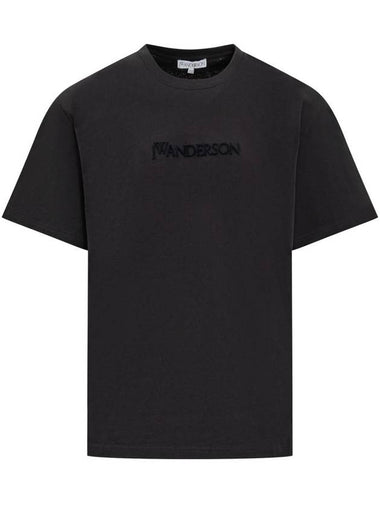 JW Anderson Logo Embroidery Tee - JW ANDERSON - BALAAN 1