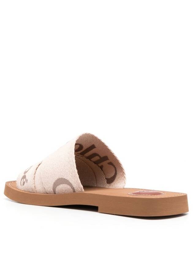 Woody Flat Mules Blush Beige - CHLOE - BALAAN 7