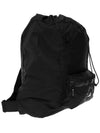 Signature Logo Gymsack Backpack Black HS3381 - STELLA MCCARTNEY - BALAAN 4