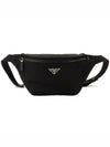 Saffiano hip bag belt black 2VL033 2DMH F0002 - PRADA - BALAAN 2