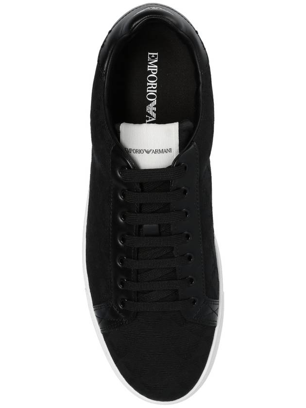 Sneakers X4X316XM741 K001 Black - EMPORIO ARMANI - BALAAN 7