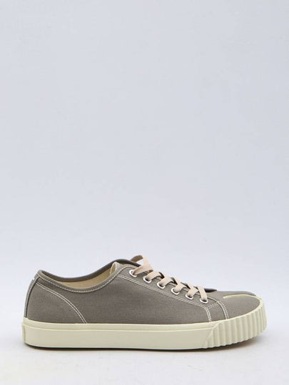 Tabi Cotton Low Top Sneakers Grey - MAISON MARGIELA - BALAAN 2