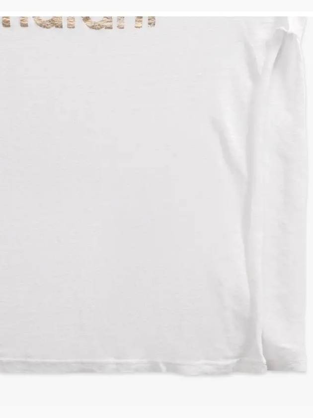 TS0382 00M008E 20WH KUTA Women's Cotton Short Sleeve Tee White - ISABEL MARANT - BALAAN 4