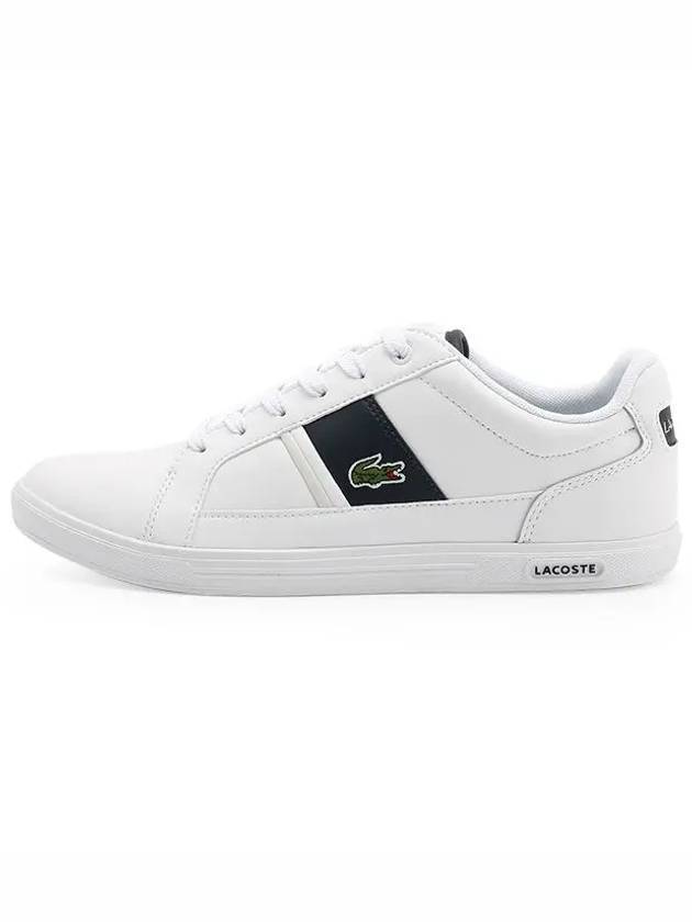 Europa Leather Low Top Sneakers White - LACOSTE - BALAAN 1