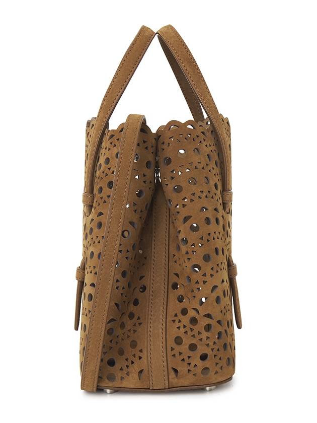 Mina 20 Tote Bag Brown - ALAIA - BALAAN 4