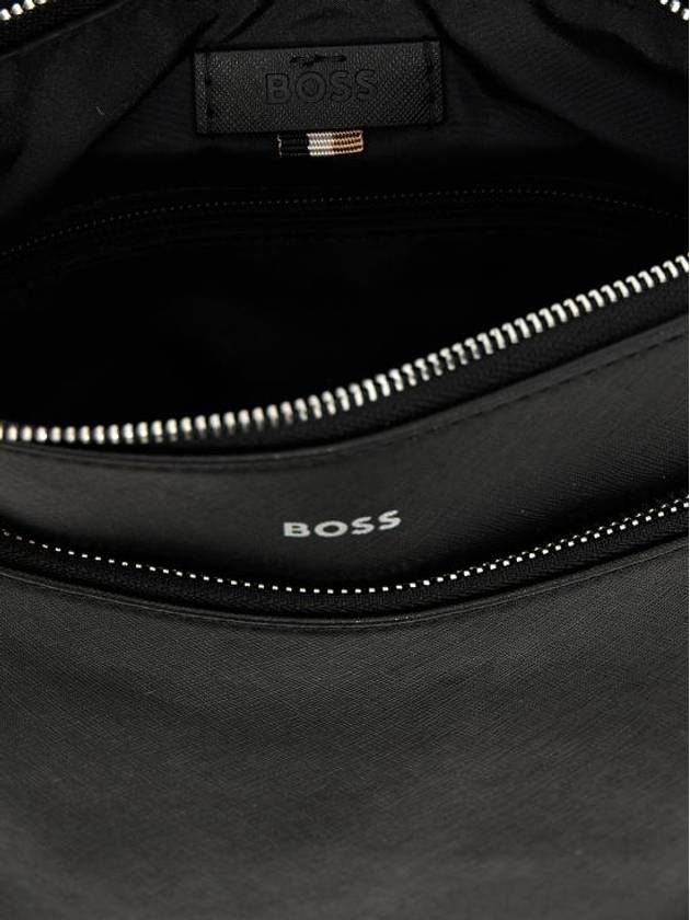 Logo Lettering Envelope Cross Bag Black - HUGO BOSS - BALAAN 5