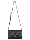 Urban Leather Crossbody Cassette Black Silver - BOTTEGA VENETA - BALAAN 4