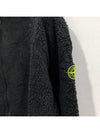 Kids Waffen Patch Terry Hooded Zip up Jacket Black 771660343 V0029 - STONE ISLAND - BALAAN 5