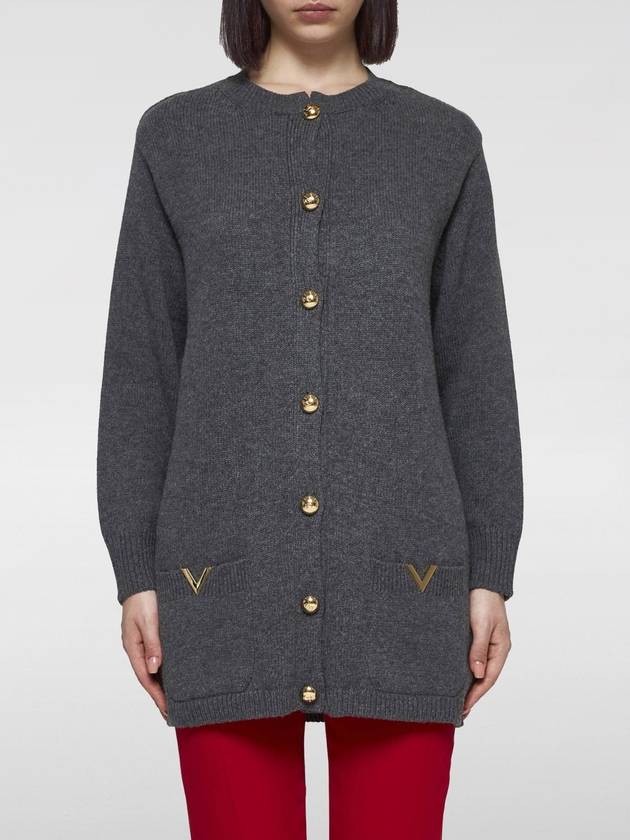 Cardigan a girocollo VLogo Valentino - VALENTINO - BALAAN 1