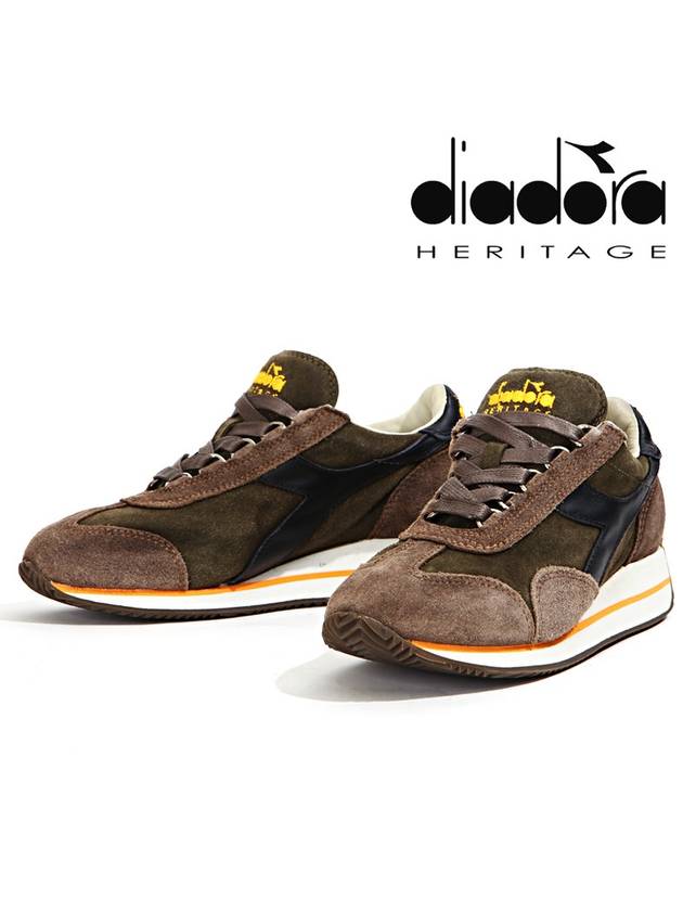 Scratch S 157656 01 30008 Equip Suede Stone Wash Sneakers - DIADORA - BALAAN 1