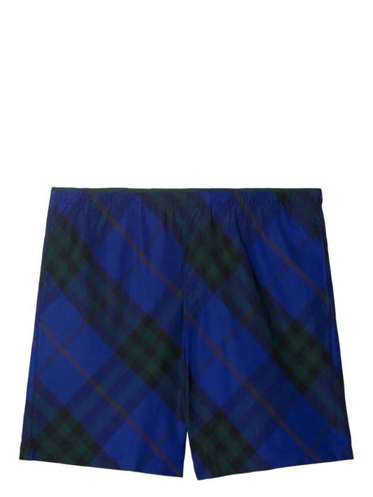 Check Twill Swim Shorts 8083160 - BURBERRY - BALAAN 1