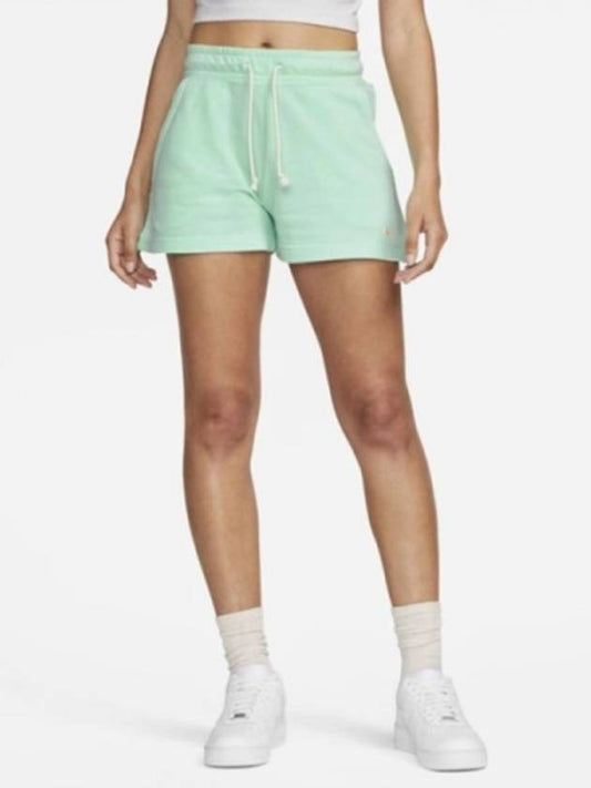 01DV0524379Women'sFrench Terry Sweat Short PantsMint - NIKE - BALAAN 1