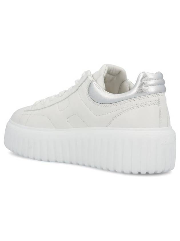 Hogan H striped low top sneakers white - HOGAN - BALAAN 4