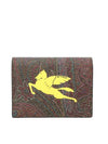 Paisley Pegasus Half Wallet Brown - ETRO - BALAAN 1