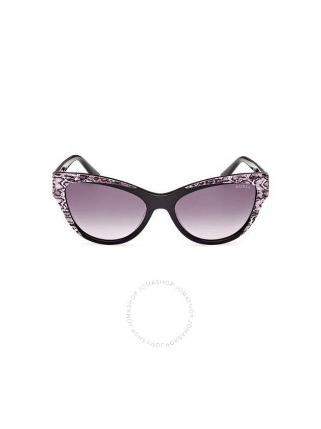 Guess Smoke Gradient Cat Eye Ladies Sunglasses GU00112 05B 56 - GUESS - BALAAN 1