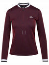 Golf Wear Women s Long Sleeve T Shirt AWJS07032 G131 - J.LINDEBERG - BALAAN 2