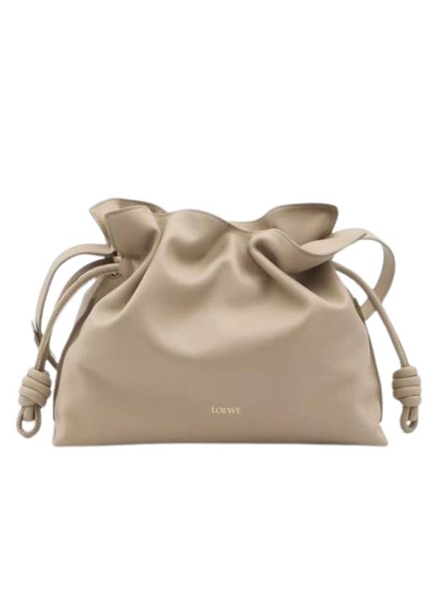 Medium Flamenco Nappa Calfskin Bucket Bag Sand - LOEWE - BALAAN 1