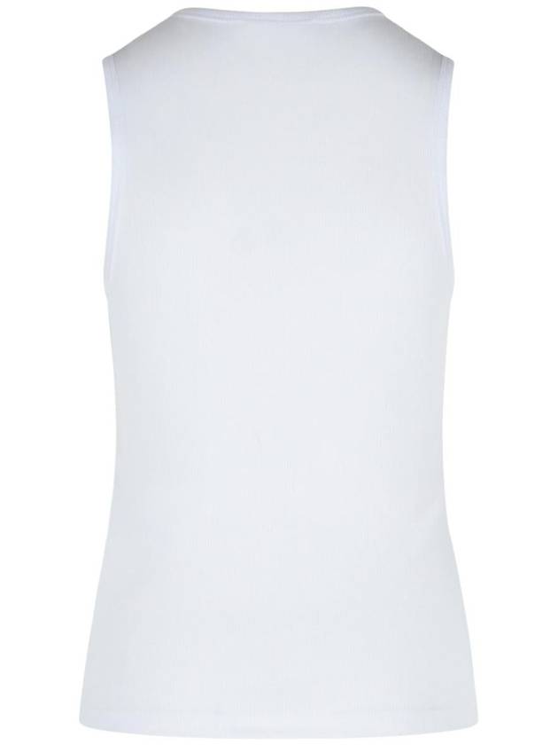 JW Anderson 'Anchor' White Cotton Tank Top - JW ANDERSON - BALAAN 3