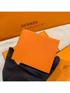 Citizen Twill Compact Wallet Swift Orange - HERMES - BALAAN 6