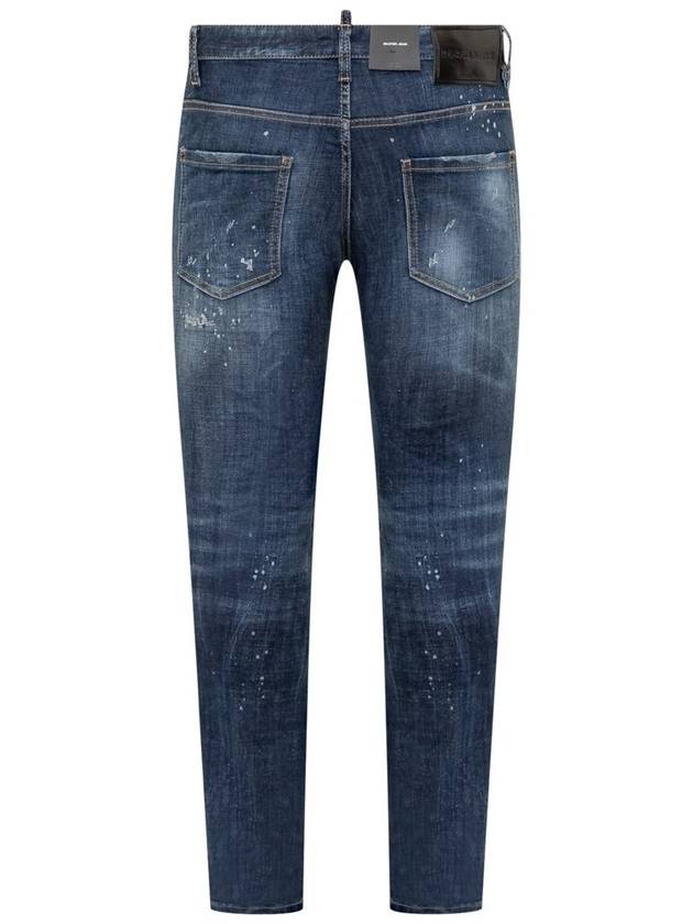 Skater Denim Jeans Dark Blue - DSQUARED2 - BALAAN 3