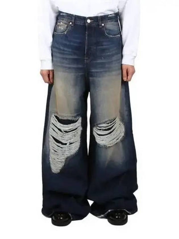 Distressed wide denim 271568 - VETEMENTS - BALAAN 1