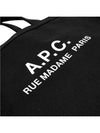 Recovery Logo Printing Cotton Tote Bag Black - A.P.C. - BALAAN 5