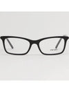 Glasses frame VPR16W 1AB 1O1 square horn frame - PRADA - BALAAN 3