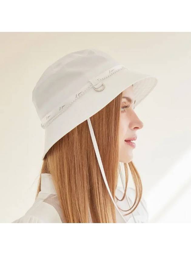 Golf Wear Pearl Bucket Hat White - J JANE - BALAAN 1