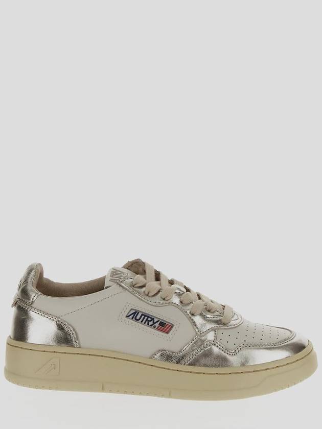 Medalist Silver Tab Low Top Sneakers White - AUTRY - BALAAN 2