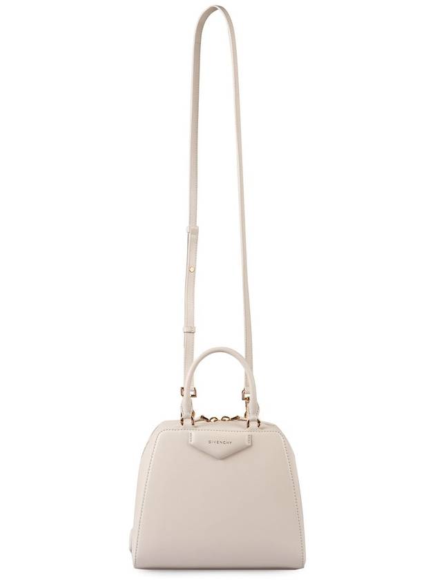 Antigona Cube Leather Mini Bag White - GIVENCHY - BALAAN 6