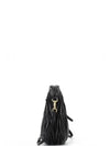 Wander Matelasse Nappa Leather Hobo Mini Bag Black - MIU MIU - BALAAN 3