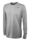 Men's Team Legend Dri Fit Long Sleeve T-Shirt Grey - NIKE - BALAAN 2