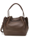 Weekend SAVIO leather bucket bag MARRONE 55110832600 - MAX MARA - BALAAN 2