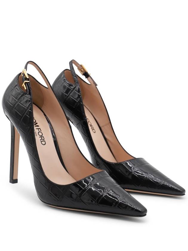 Tom Ford Black Leather Pumps - TOM FORD - BALAAN 2