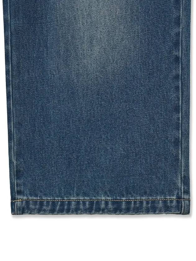 Cat Washing Wide Jeans Blue - NOIRER FOR WOMEN - BALAAN 8