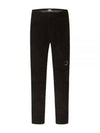 Men's Corduroy Regular Fit Utility Straight Pants Black - CP COMPANY - BALAAN 2