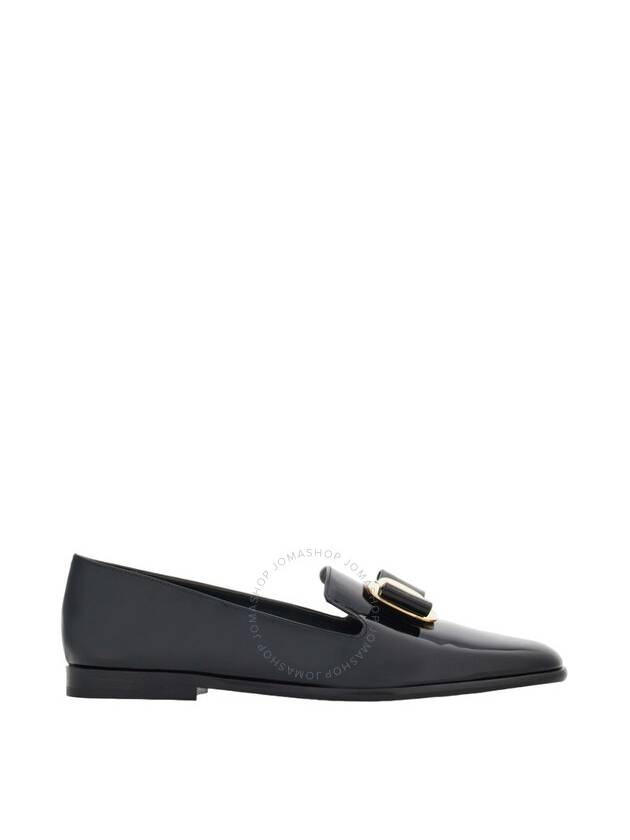 New Vara Plate Loafers Black - SALVATORE FERRAGAMO - BALAAN 2