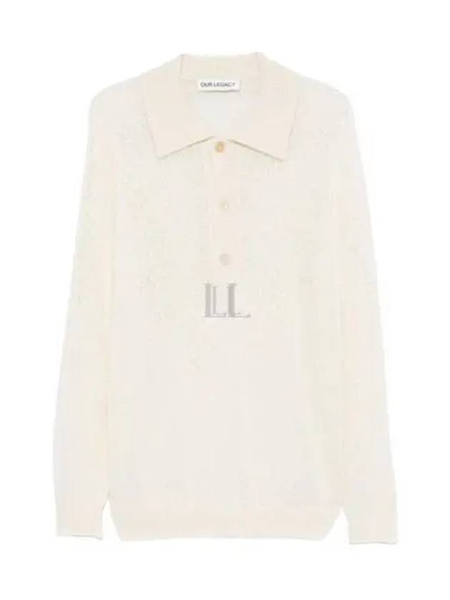 Big Pique Polo Shirt Ivory - OUR LEGACY - BALAAN 2