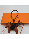 Rodeo Pegase PM Charm Key Holder Gingerbread Sienne Mocha - HERMES - BALAAN 5