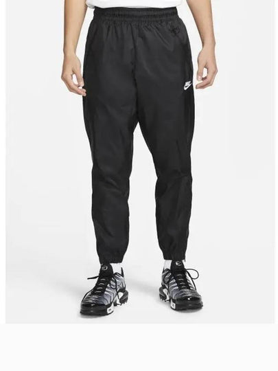 Windrunner Woven Lined Track Pants Black - NIKE - BALAAN 2