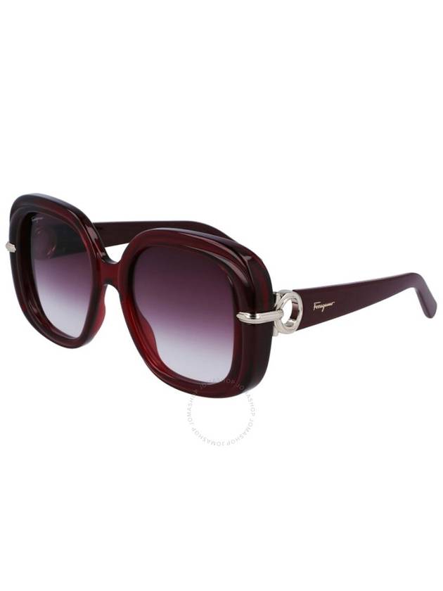 Eyewear Square Sunglasses Red - SALVATORE FERRAGAMO - BALAAN 2