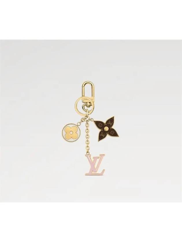 Spring Street Bag Charm Key Holder Gold - LOUIS VUITTON - BALAAN 3