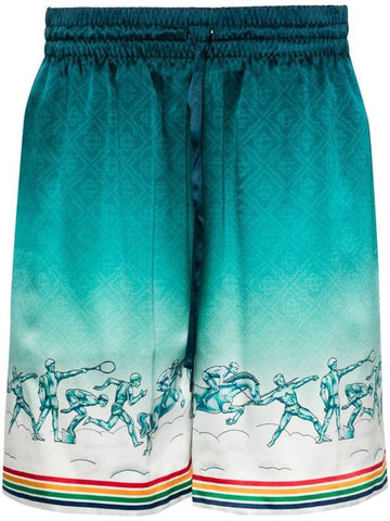 CASABLANCA DRAWSTRING SHORTS - CASABLANCA - BALAAN 1