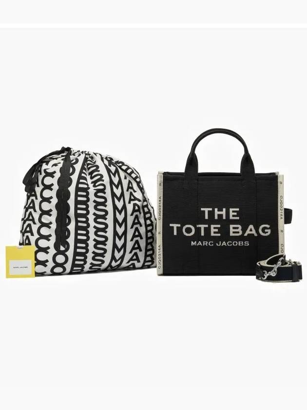 The Jacquard Traveler Small Tote Bag Black - MARC JACOBS - BALAAN 4