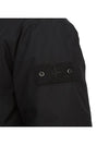 Ghost Piece O-Ventile Down Jacket Black - STONE ISLAND - BALAAN 9