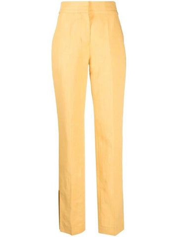 JACQUEMUS Trousers Yellow - JACQUEMUS - BALAAN 1