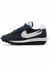 Sakai Fragment LD Waffle Low Top Sneakers Blackened Blue - NIKE - BALAAN 4