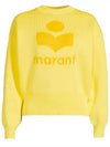 Ailys Logo Crew Neck Knit Top Yellow - ISABEL MARANT - BALAAN 2