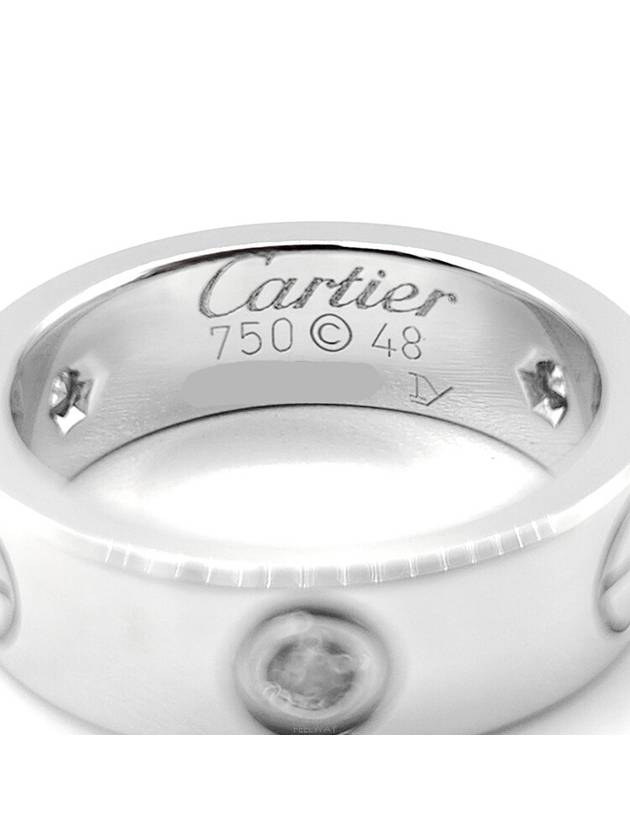 3P Diamond Love Ring L111141 - CARTIER - BALAAN 6