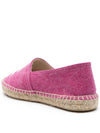 Canae Embroidered Logo Canvas Espadrilles Shoes Pink - ISABEL MARANT - BALAAN 4